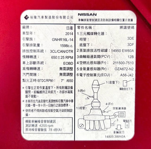 NISSAN日產 LIVINA  第20張相片