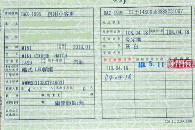 MINI迷你 HATCH  第9張相片