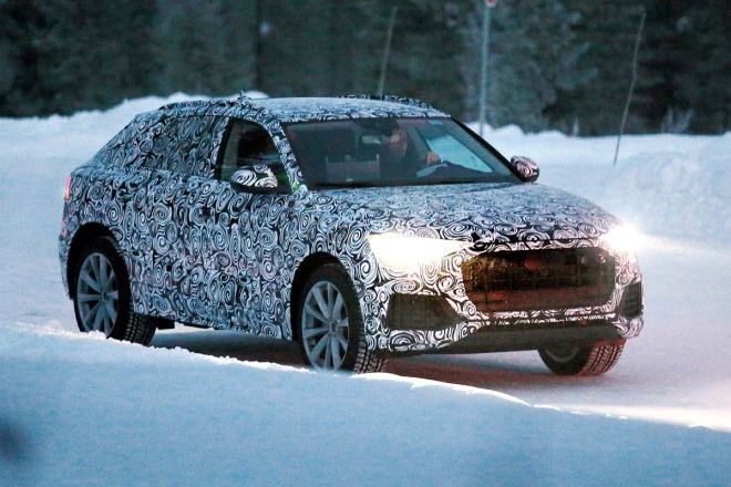 誰會無聊到冬天的拉普蘭拍照堵新車呢？Audi Q8