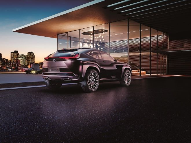 補足跨界車型陣容Lexus UX Concept