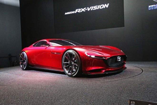 RX-Vision+LM55 Vision Gran Turismo規劃未來方向的概念車