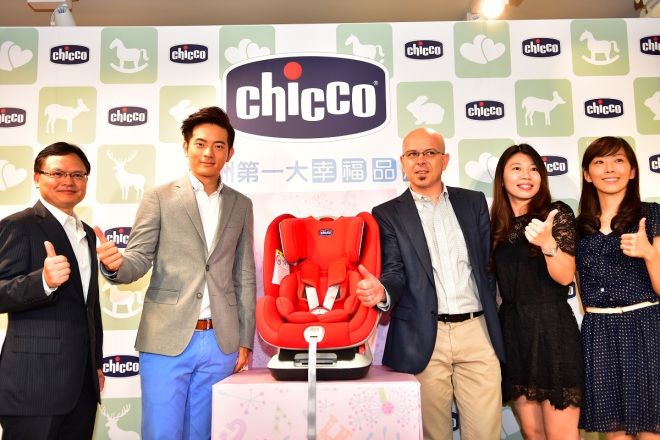 Chicco推出全國首創0~7歲ISOFIX兒童安全座椅 暖爸宥勝親臨站台