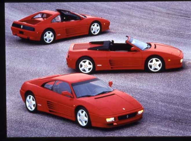 Ferrari V8 Spider發展沿革