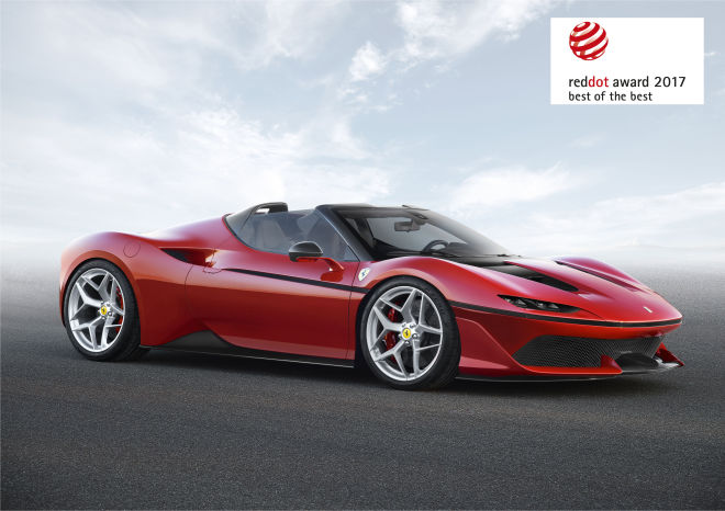 Ferrari : Ferrari 法拉利連續三年榮獲設計界奥斯卡紅點大獎