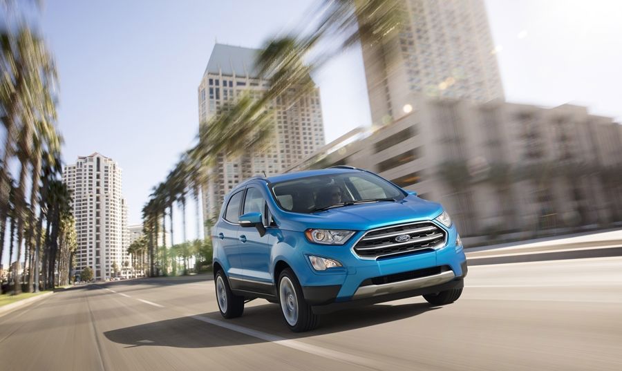 All-new Ford EcoSport invites drivers to go small and live big in a compact SUV that's packed with features and personality.