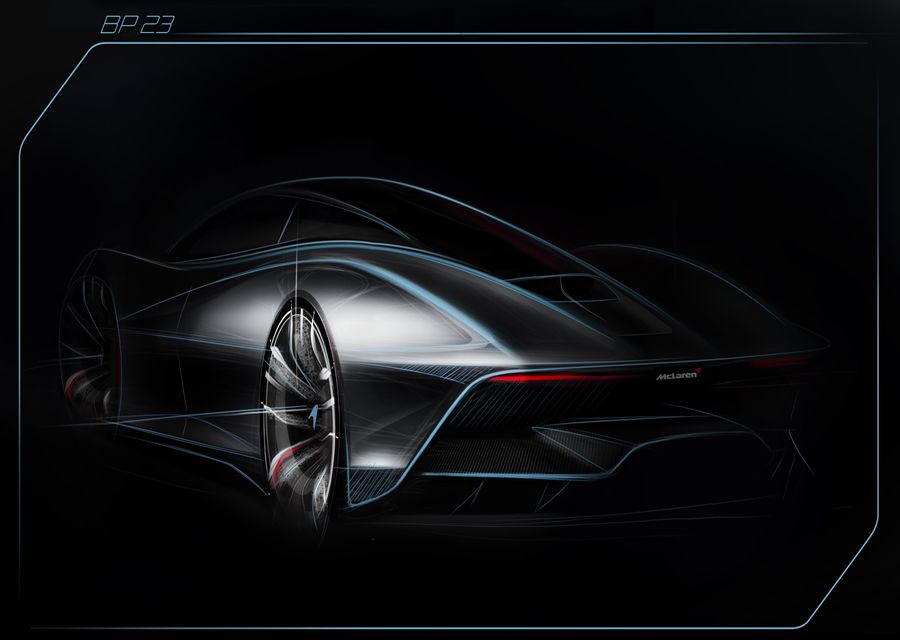 McLaren揭露Hyper GT新素描圖