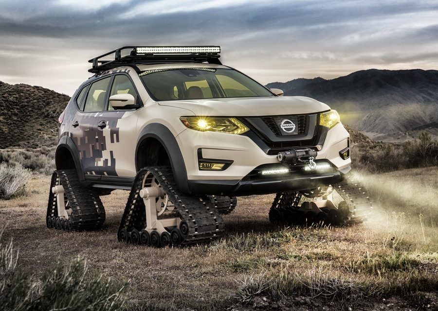 玩瘋了！熱銷休旅變身履帶車 NISSAN 推出Rouge Trail Warrior履帶車