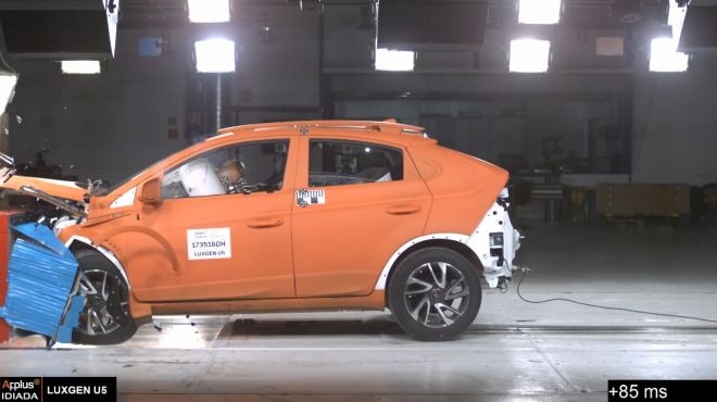 U5挑戰Euro NCAP最嚴苛車安測試標準