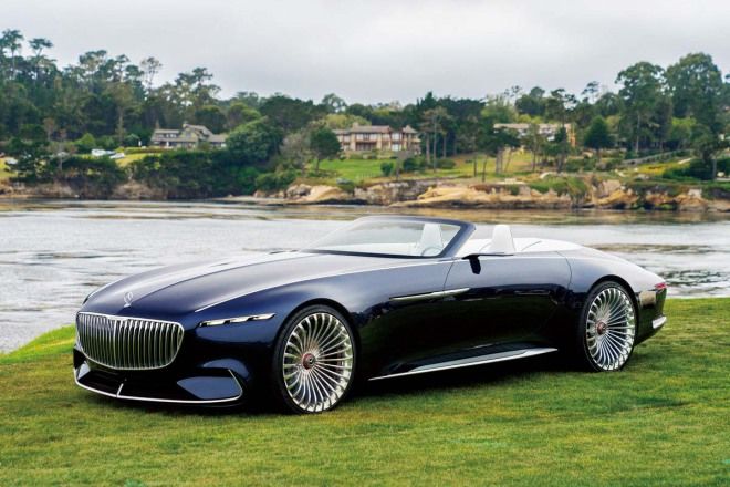 Vision Mercedes-Maybach 6 Cabriolet四具電動馬達，0～100km/h加速驚人，居然可以快成這樣