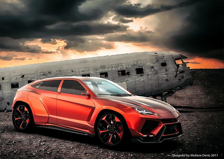 給你錢，快量產！炫到不行的寬體Lamborghini Urus想像設計圖！