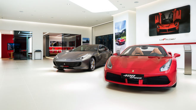 全新Ferrari法拉利臺中展示中心盛大開幕