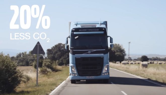 Volvo新型燃氣卡車 大幅縮減20-100%的二氧化碳排放量