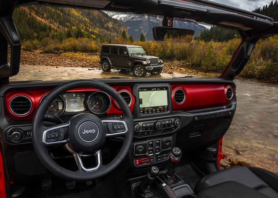 Jeep公布全新藍哥吉普車內裝照