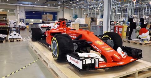 Lego推出了一輛仿真大小的2017 Ferrari F1賽車