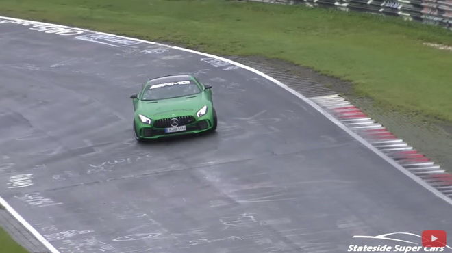 三芒星猛獸 Mercedes-AMG GT R綠色地獄享受帥氣甩尾樂