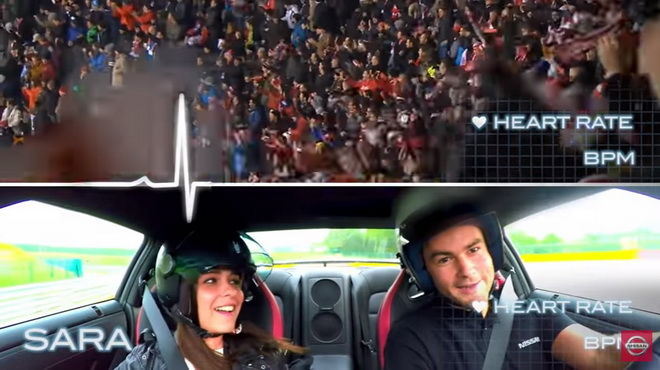坐Nissan GT-R比令人興奮還是看足球比賽比較令人興奮？？？