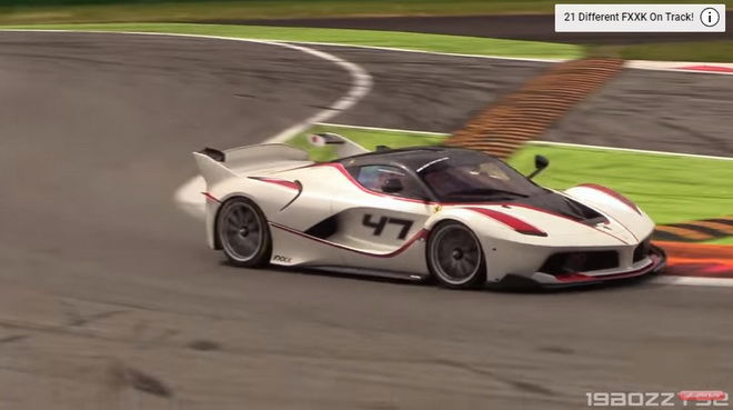 Ferrari FXX K車聚 Monza賽道咆哮急奔