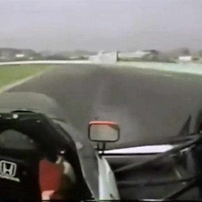 1989年洗拿在鈴鹿賽車場進行單圈測時的車載紀錄片！