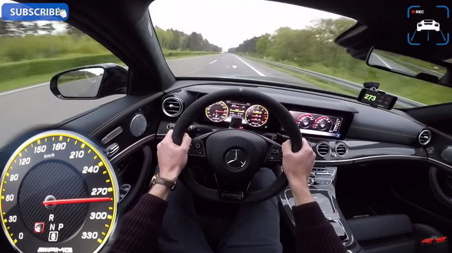 Mercedes-AMG E63 S 0-300km/h加速 輕鬆自在