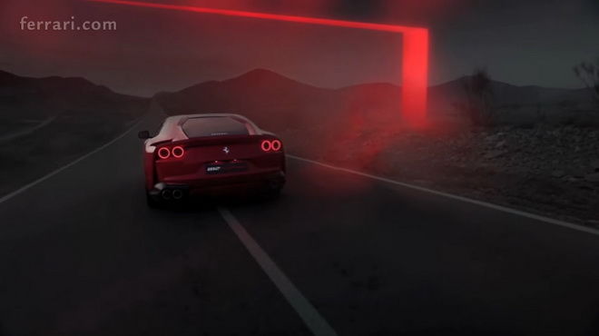 Ferrari最新超跑 812 Superfast酷酷宣傳片