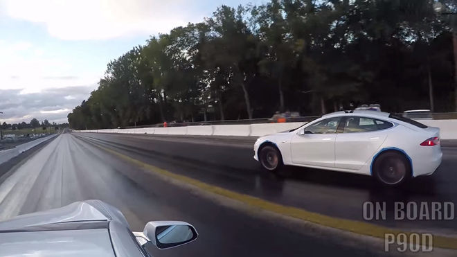 [影片]Tesla Model S P100D到底可以比P90D快多少?