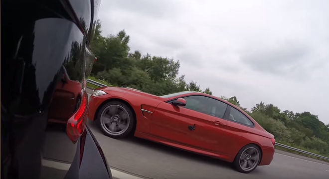 [影片]德日雙門跑車對決　Lexus RC F對上BMW M4