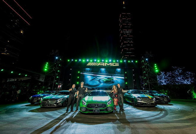 Mercedes-AMG 50週年性能盛典 綠色猛獸領軍 AMG 性能大軍與天后阿妹爭鋒相對