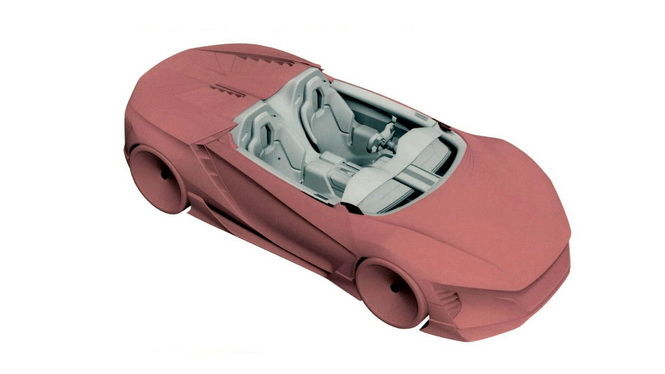 Honda Baby NSX最新專利圖展示競技化熱血座艙