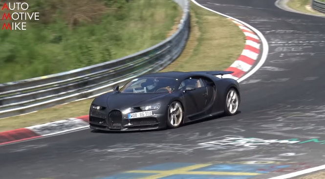 Bugatti Chiron不是交車了 為何又下Nurburgring北環做測試？