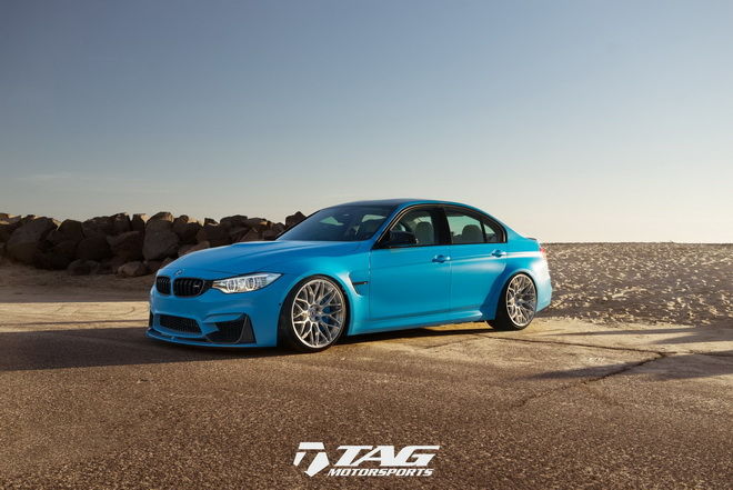 TAG Motorsports 為BMW M3披上著名的Riviera Blue車色　帥到令人發狂