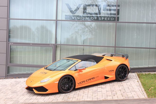 Lamborghini Huracan Spyder的車主們看膩了原本的造型嗎？VOS Performance準備了齊全的套件要幫你解決這個問題