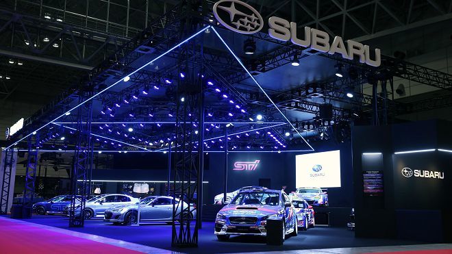 軍備火力展示！Subaru在2017東京改裝車展上帶來玲瑯滿目的STI部品與車款