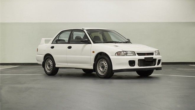 完全看不出年齡痕跡，狀況超好的Mitsubishi Lancer Evo II RS拍賣中