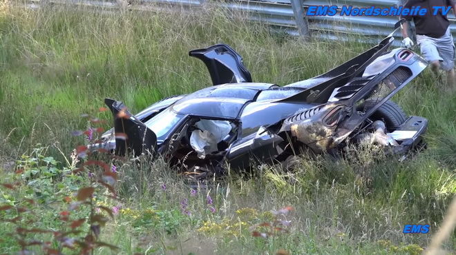 綠色地獄果然可怕　為破紀錄Koenigsegg One:1在Nurburgring北環受重傷！