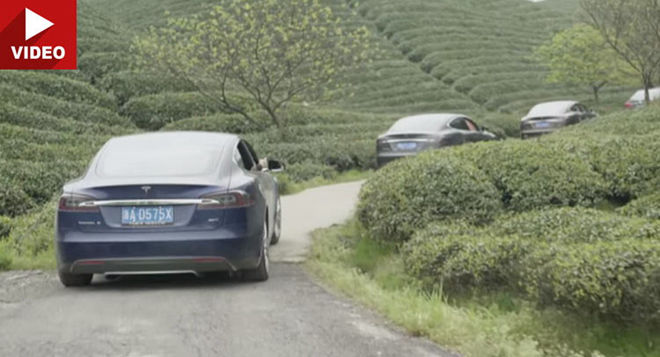 [影片]中國Tesla Model S成群結伴完成「零碳排放量」旅行