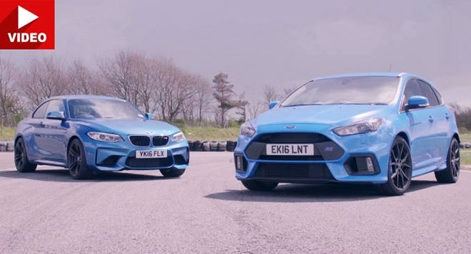 [影片]最新Ford Focus RS與BMW M2賽道捉對廝殺