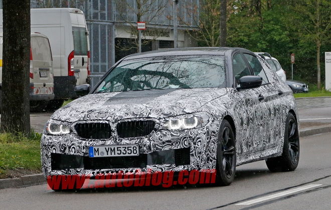 2017 BMW M5測試車再度現身 推測明年年底前問世