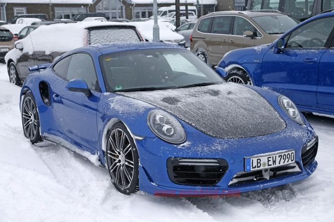 Porsche 911 GT2於雪地測試被捕獲，將在2017年問世?
