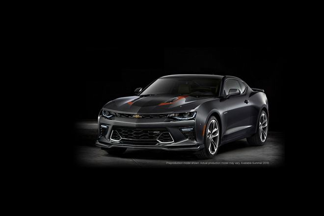 橫跨半世紀，Chevrolet為「Camaro」推出50周年紀念版