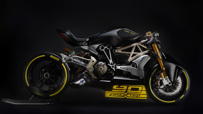 迎來90週年! Ducati 發表Drag Bike  DraXter concept 概念車