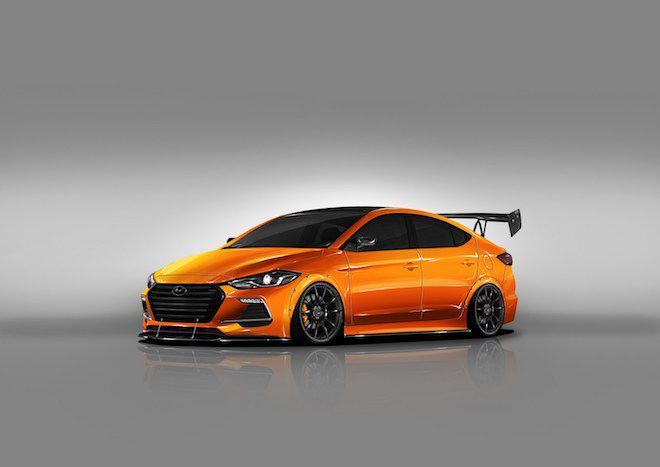 由BTR操刀的「BTR Edition Elantra Sport」將於SEMA車展亮相，針對引擎、制動再次強化！