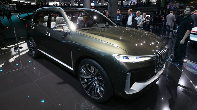 2017法蘭克褔車展：BMW Concept X7 iPerformance正式公開亮相