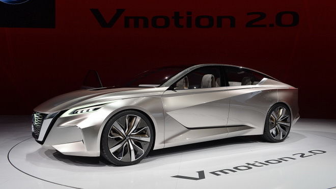 2017底特律車展：Vmotion 2.0 Concept展示未來Nissan轎車設計走向與技術