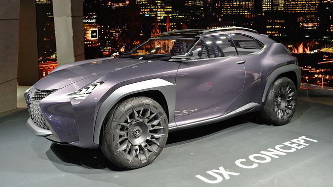 2016巴黎車展：外星來的悍將！　Lexus UX Crossover Concept