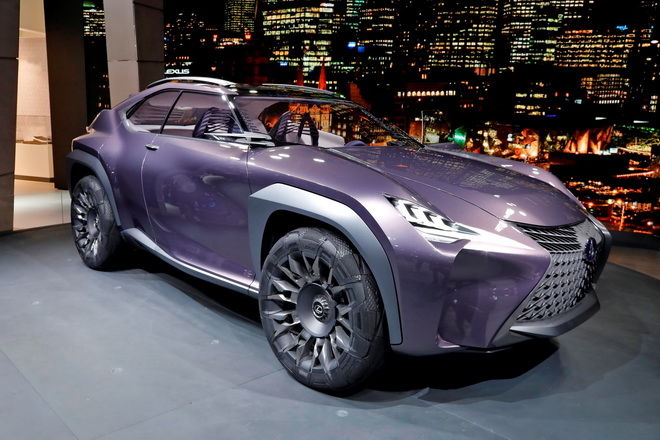 Goodyear呈獻”固特異城市跨界”- 一款專為新Lexus UX概念車所量身訂作概念胎