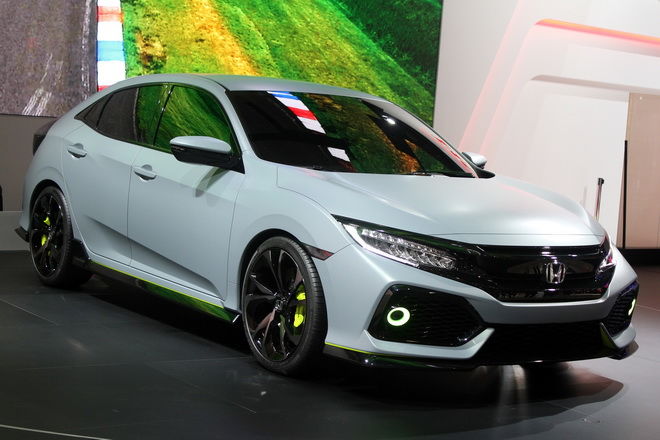 2016日內瓦車展 ：Honda Civic Hatchback Prototype亮相 [影片]