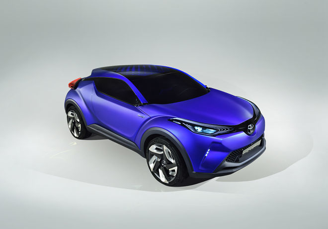 Toyota將在日內瓦車展上發表全新小型跨界SUV「C-HR」