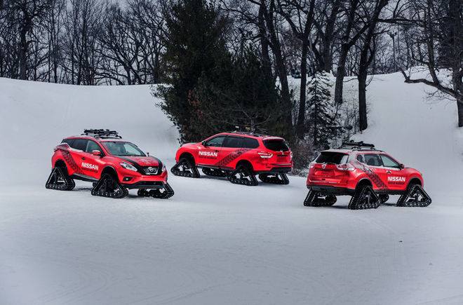 Nissan於芝加哥車展推出「Winter Warrior」概念車系