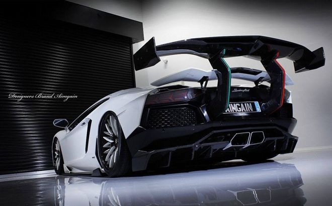 大和精神，日本改裝廠Aimgain推出GT改裝空力套件專為Lamborghini Aventador設計