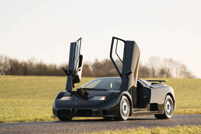 沒見過吧？Bugatti在被VW集團收購前所製造的一輛稀世超跑，其搭載的V12 Quad-Turbo也是很帶勁的！